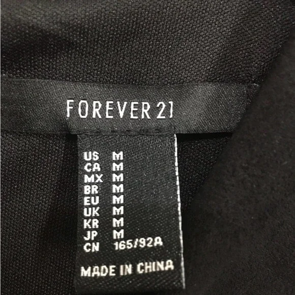 Forever 21 Floral Embroidered Lace Trim Sleeveless Mini Dress Size M - Picture 6 of 9